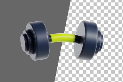 Preview: Barbell 3D Icon