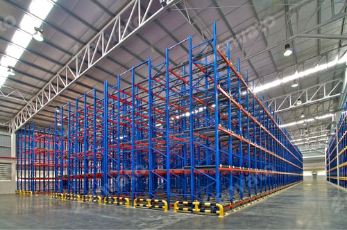 Preview: Distribution center warehouse storage shelving system