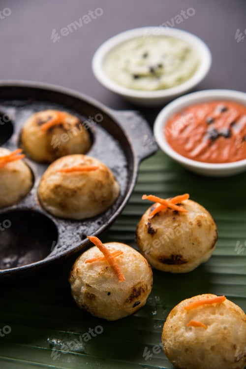Preview: Appam or Rava Appe - South Indian Food
