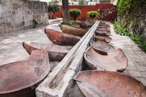 Preview: Santa Catalina Monastery (Convento de Santa Catalina aka Saint Catherine), a convent in Arequipa, Pe