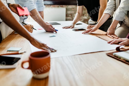 Preview: Startup team working on a project
