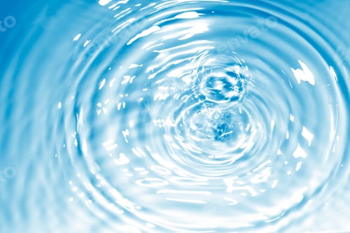 Preview: Blue water ripple textured background wallpaper