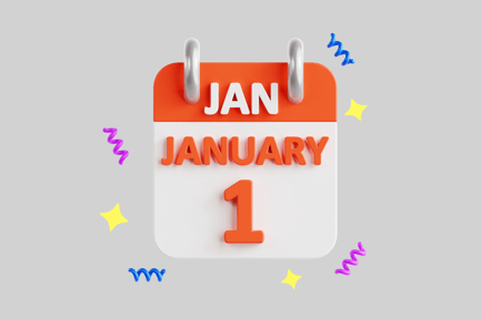 Preview: New Year Calendar January