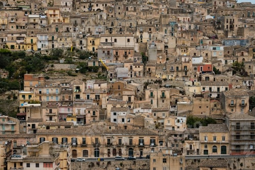 Preview: Stacked houses of Modica