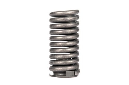 Preview: shock absorber small, spring on a white background