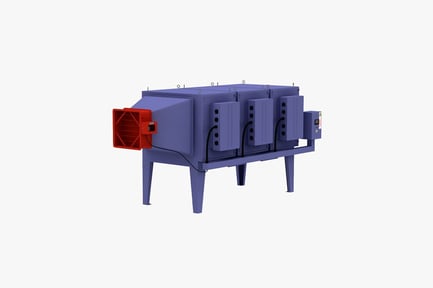 Preview: Industrial machine with ventilation and power supply units