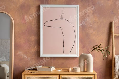Preview: Creative composition vintage living room