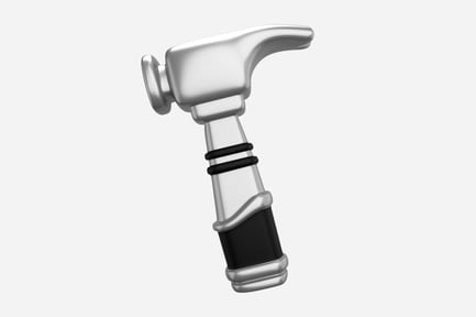 Preview: Hammer 3D Illustration