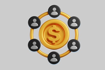 Preview: Crowdfunding money network with people