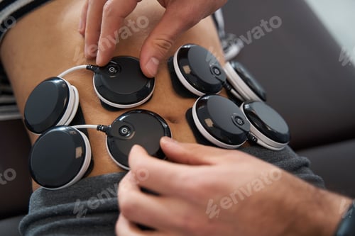 Preview: Lady having therapy and rehabilitation with doctor