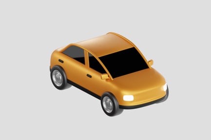 Preview: 3D Sedan Car