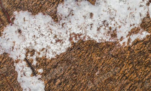 Preview: marble in contrasting colors warm, set with thirty three photos