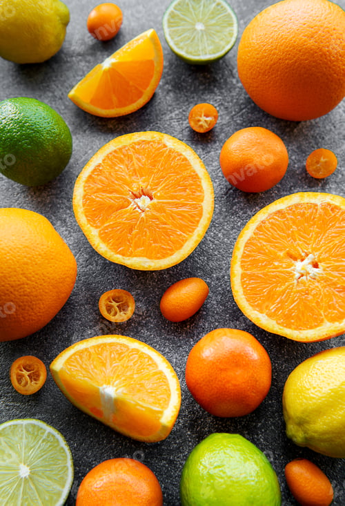 Preview: Fresh summer citrus fruits