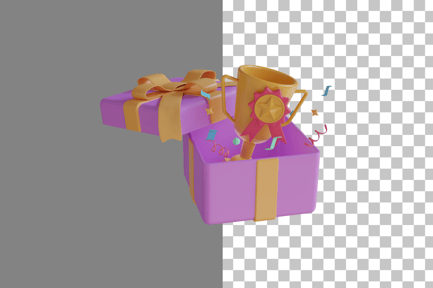 Preview: Trophy Surprise 3D Icon