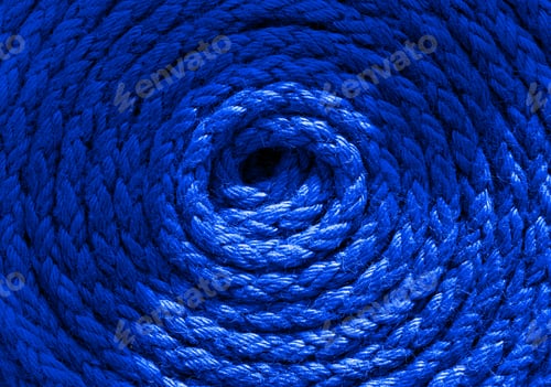 Preview: Abstract Blue Rope Swirl Background Image