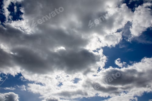 Preview: a view from behind a bench looking out over the sky