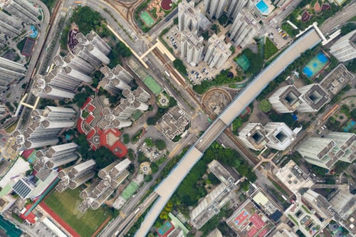 Preview: Tuen Mun, Hong Kong 09 September 2018:-Top down of Hong Kong residential district