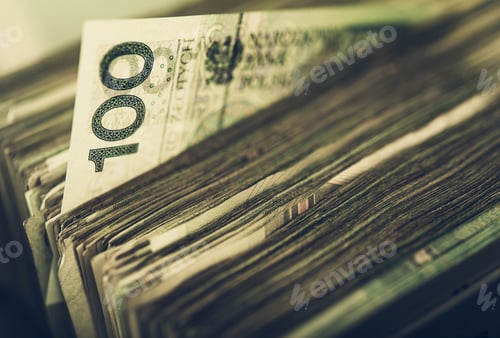 Preview: Republic of Poland Currency 100 Zloty Banknotes