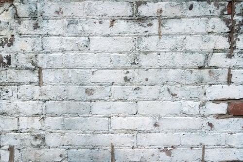 Preview: old white grey brick wall texture background