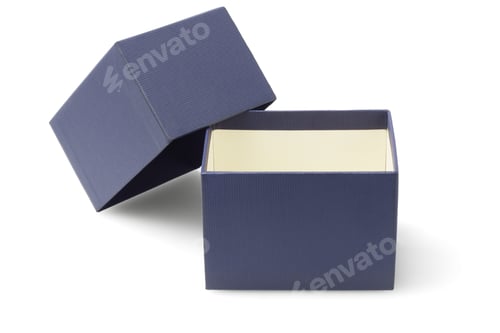 Preview: Blue Packaging Box