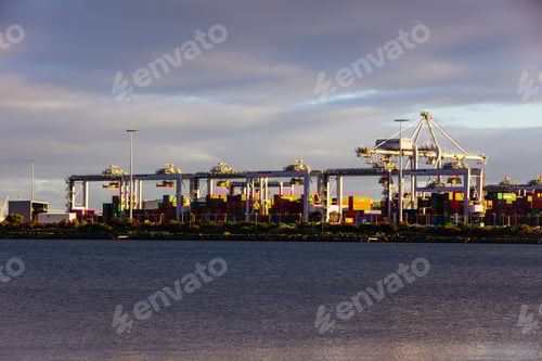 Preview: Westport Reserve Beach at Sunset in Melbourne Australia