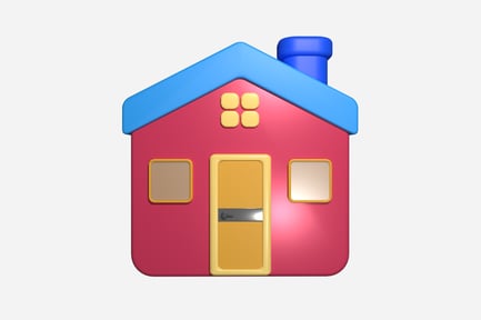 Preview: Home 3D Illustration