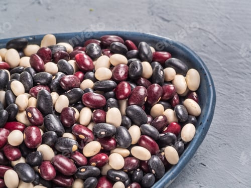 Preview: Mixed of black, red and white beans