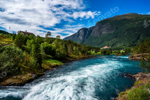 Preview: lovatnet lake Beautiful Nature Norway.