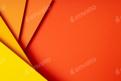 Preview: Mockup, abstraction, colorful colored paper, top view