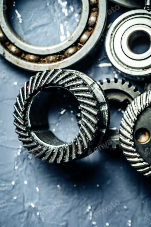 Preview: Gears from an old industrial machine