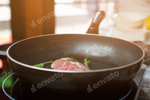 Preview: Meat and green herb