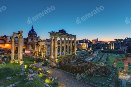 Preview: The famous ruins of the Roman Forum