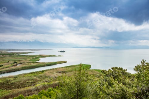 Preview: Turkey touristic area Dalyan Ortaca, ancient city of Kaunos, Dalyan valley, Turkey.