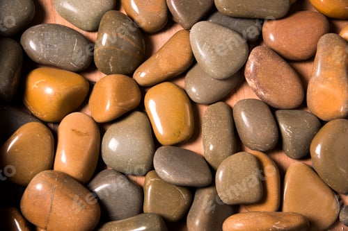 Preview: Natural texture colorful pebbles background