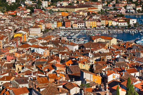 Preview: Aerial View from Rovinj Belfry, Croatia