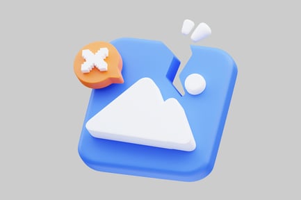 Preview: Square with cloud and speech bubble