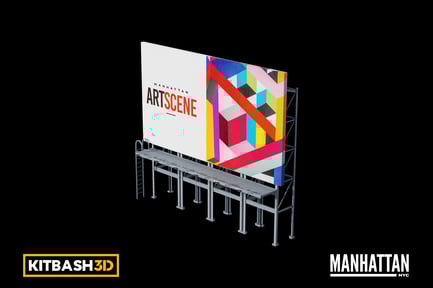Preview: Kitbash: Manhattan - Billboard F