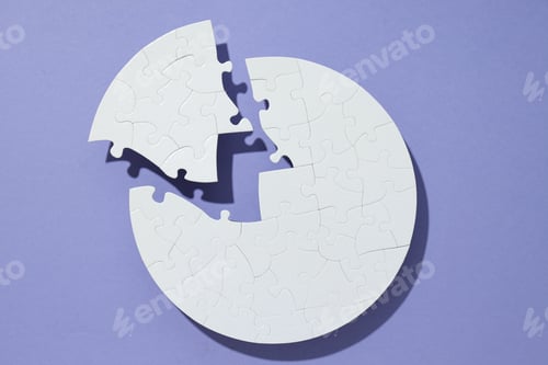 Preview: Puzzles, composition for different concepts and ideas