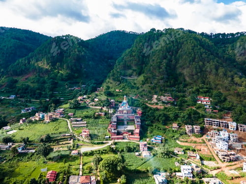 Preview: aerial view of Monastry