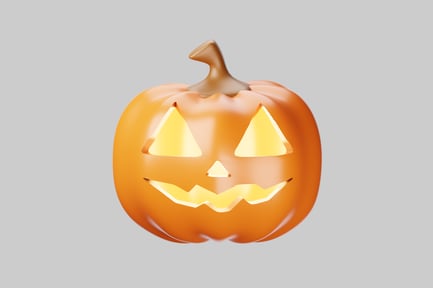 Preview: Glowing jack o' lantern