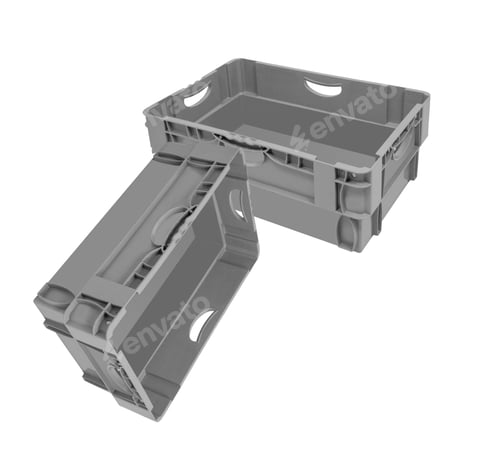Preview: empty crates isolated