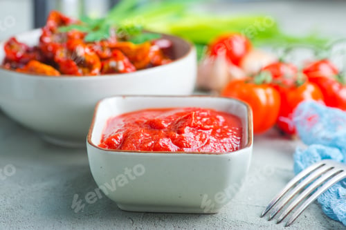 Preview: tomato and sauce