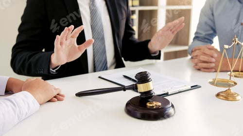 Preview: Lawyer is telling him to calm down as the sweetheart clients are going to file for divorce