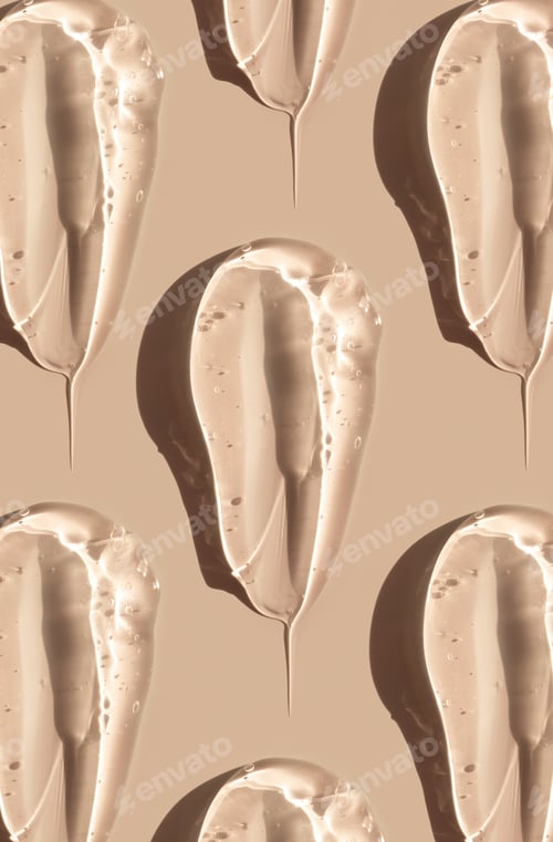 Preview: pipette drop of serum test on a light background