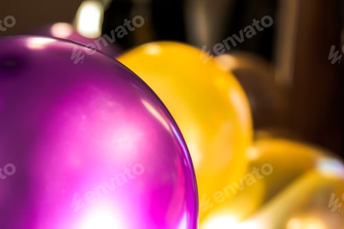 Preview: Colorful balloons for background