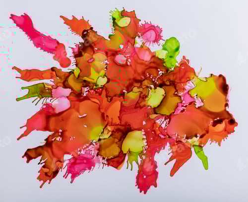 Preview: Mix of colorful paint