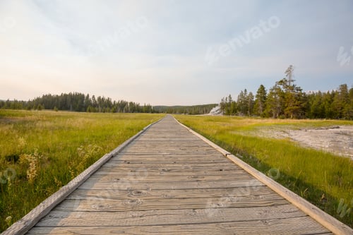 Preview: Boardwalk in Yellowstone
