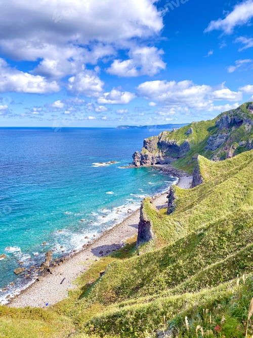 Preview: Stunning Coastal Cliffs and Blue Sea