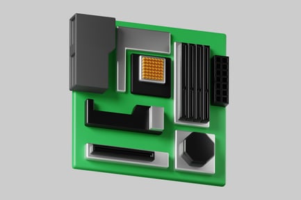 Preview: Circuit board minimalist style