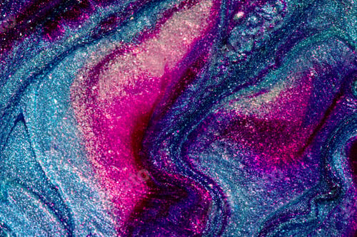Preview: Glittering nail polish abstract background.